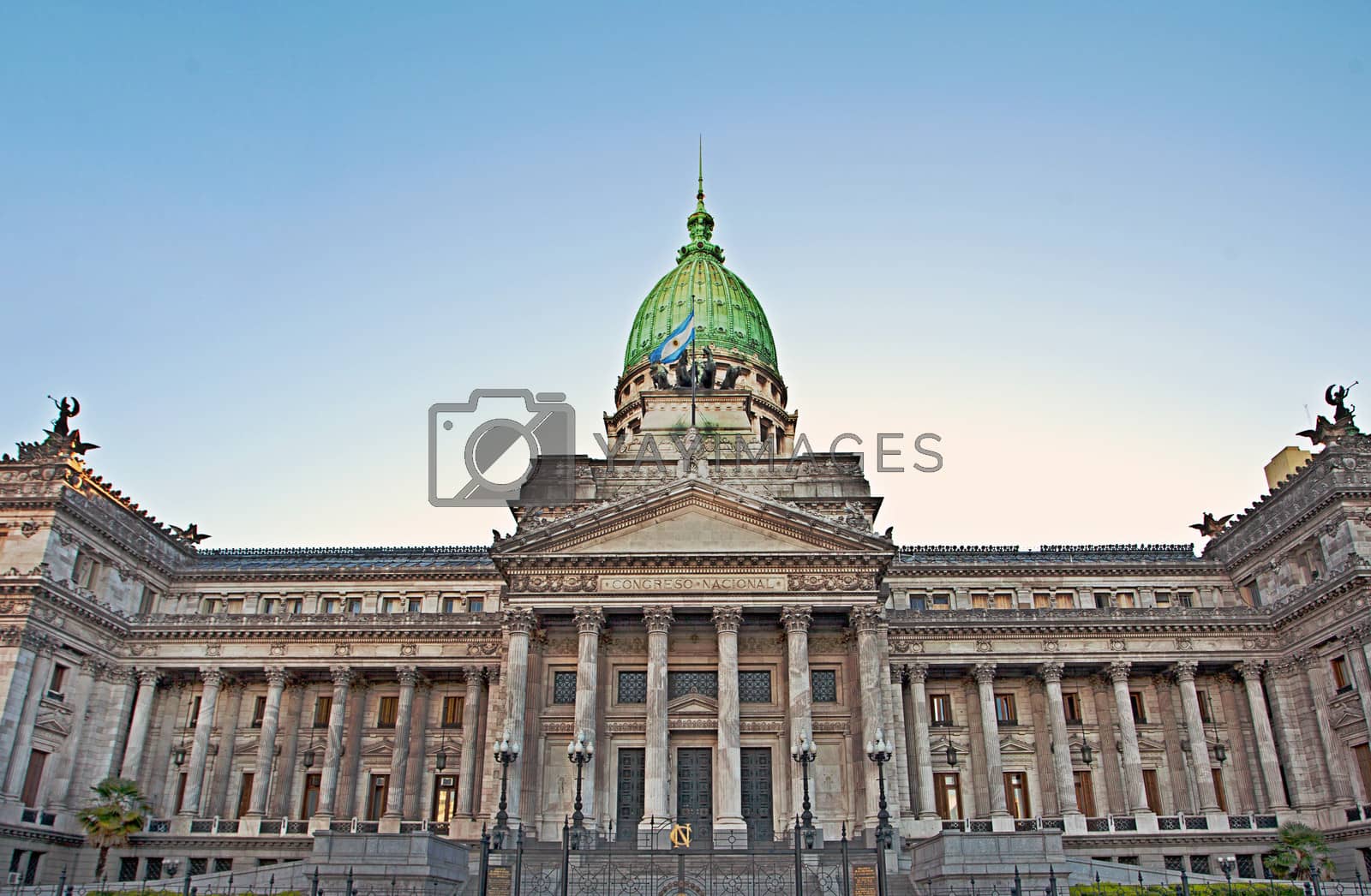Royalty free image of Building of Congress in Buenos Aires, Argentina by jannyjus