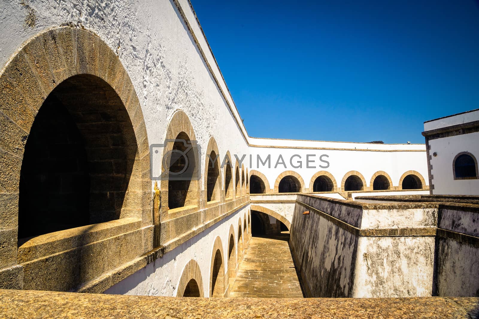 Royalty free image of Santa Cruz Fortress by CelsoDiniz