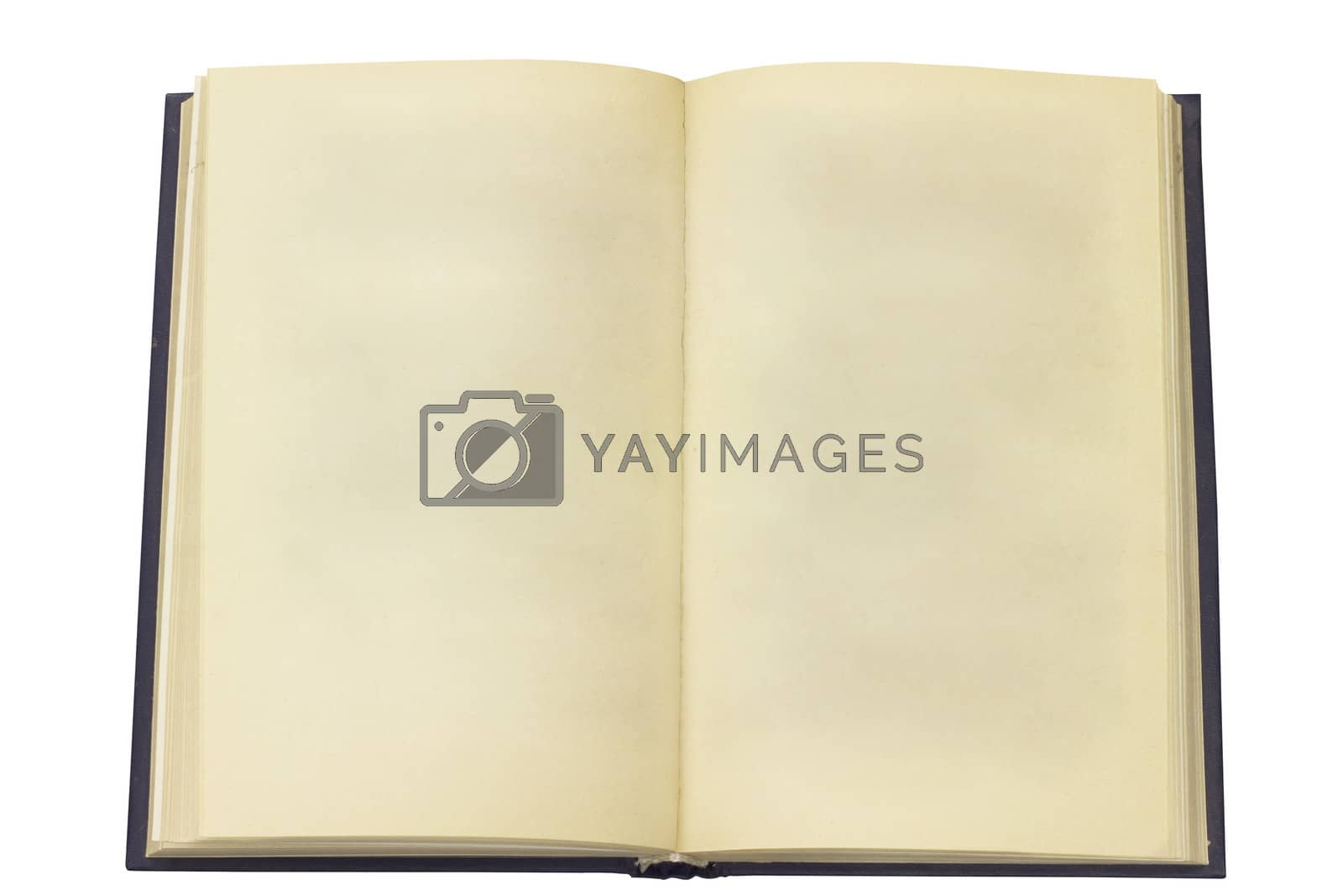 Royalty free image of Open old book. Page without the text by cherezoff