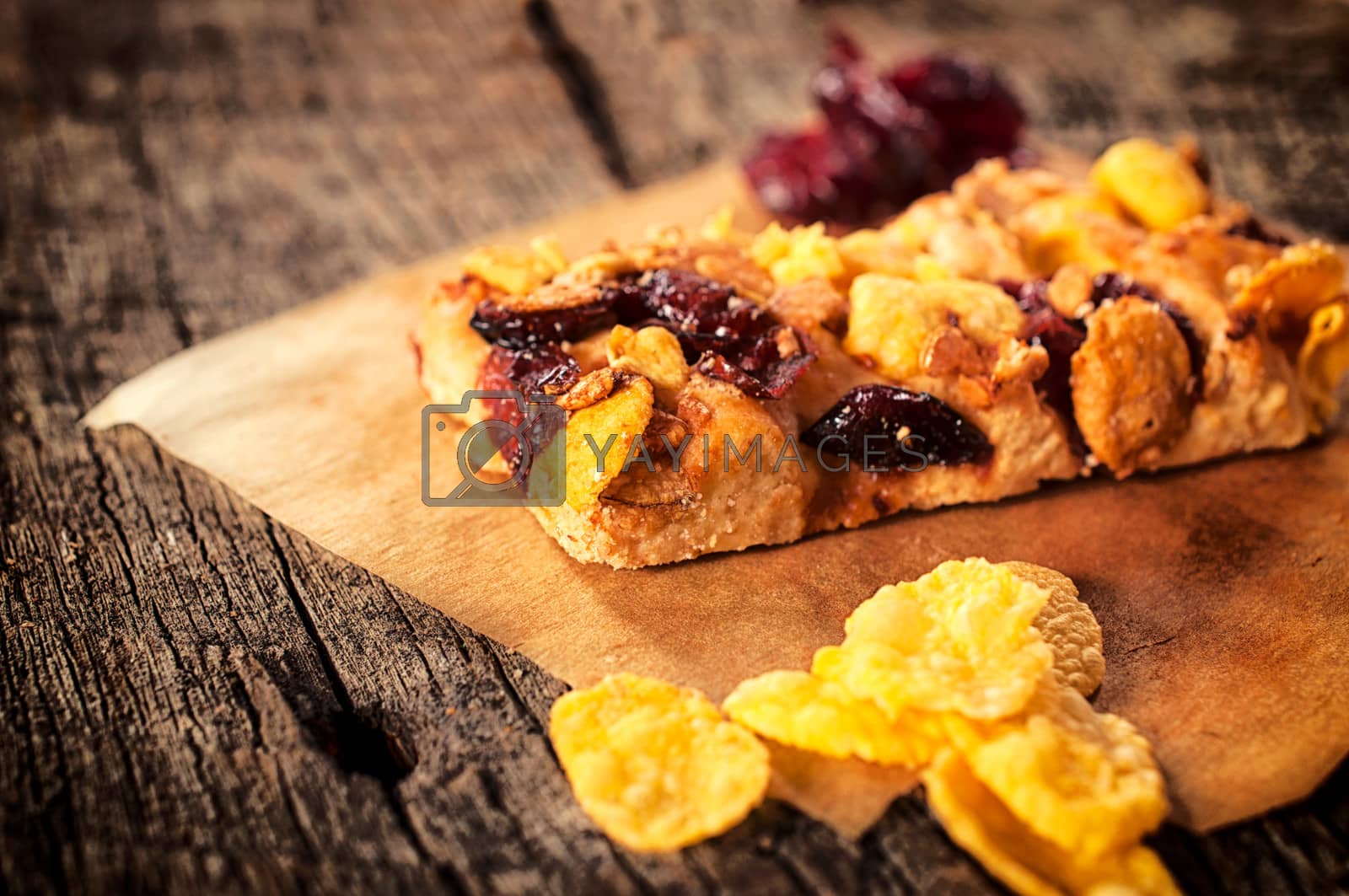 Royalty free image of Cranberry snack by badmanproduction