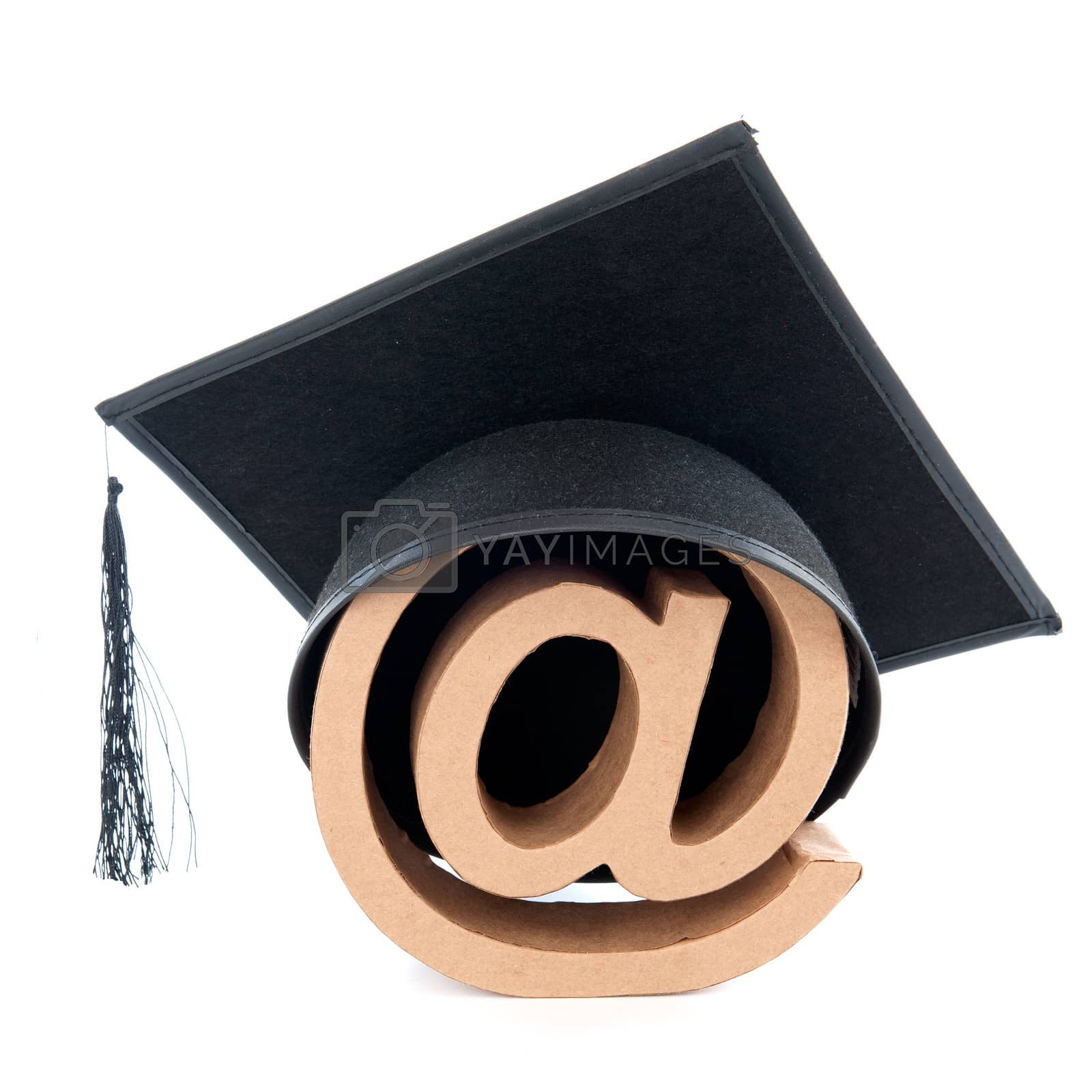Royalty free image of graduate by Gabees