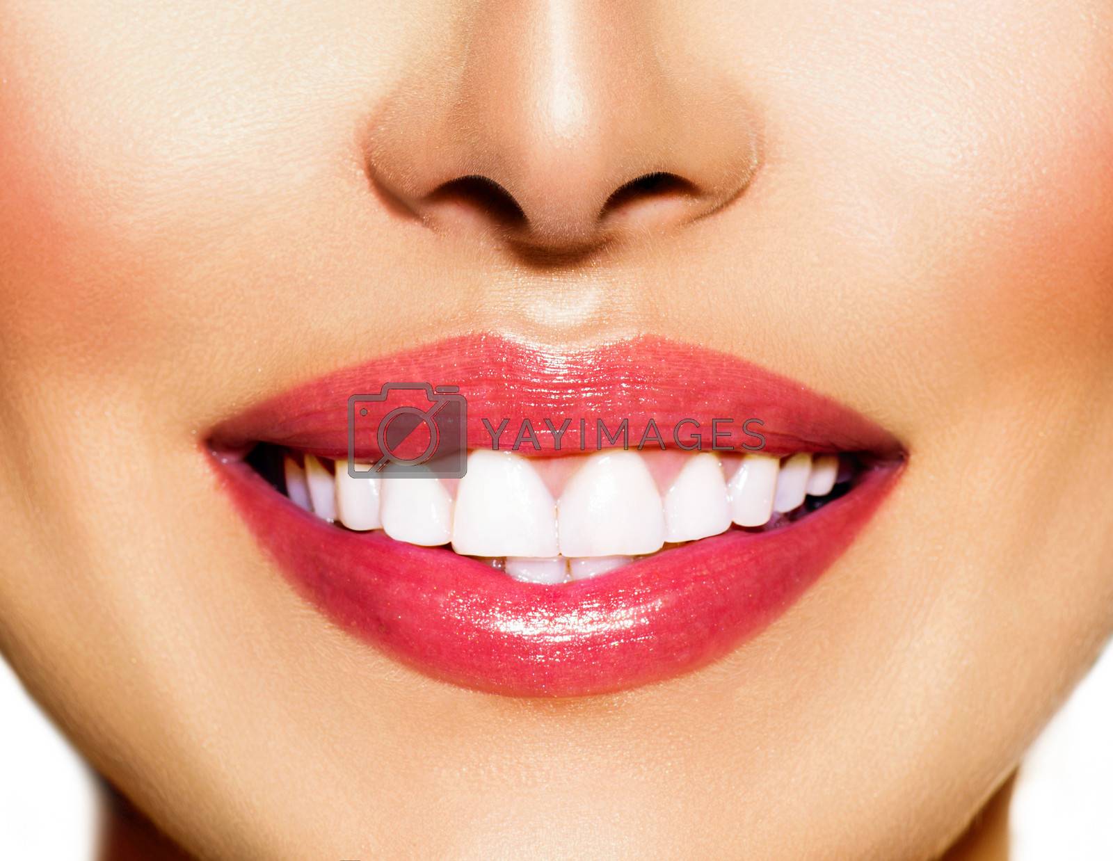 Royalty free image of Healthy Smile. Teeth Whitening. Dental Care Concept  by SubbotinaA