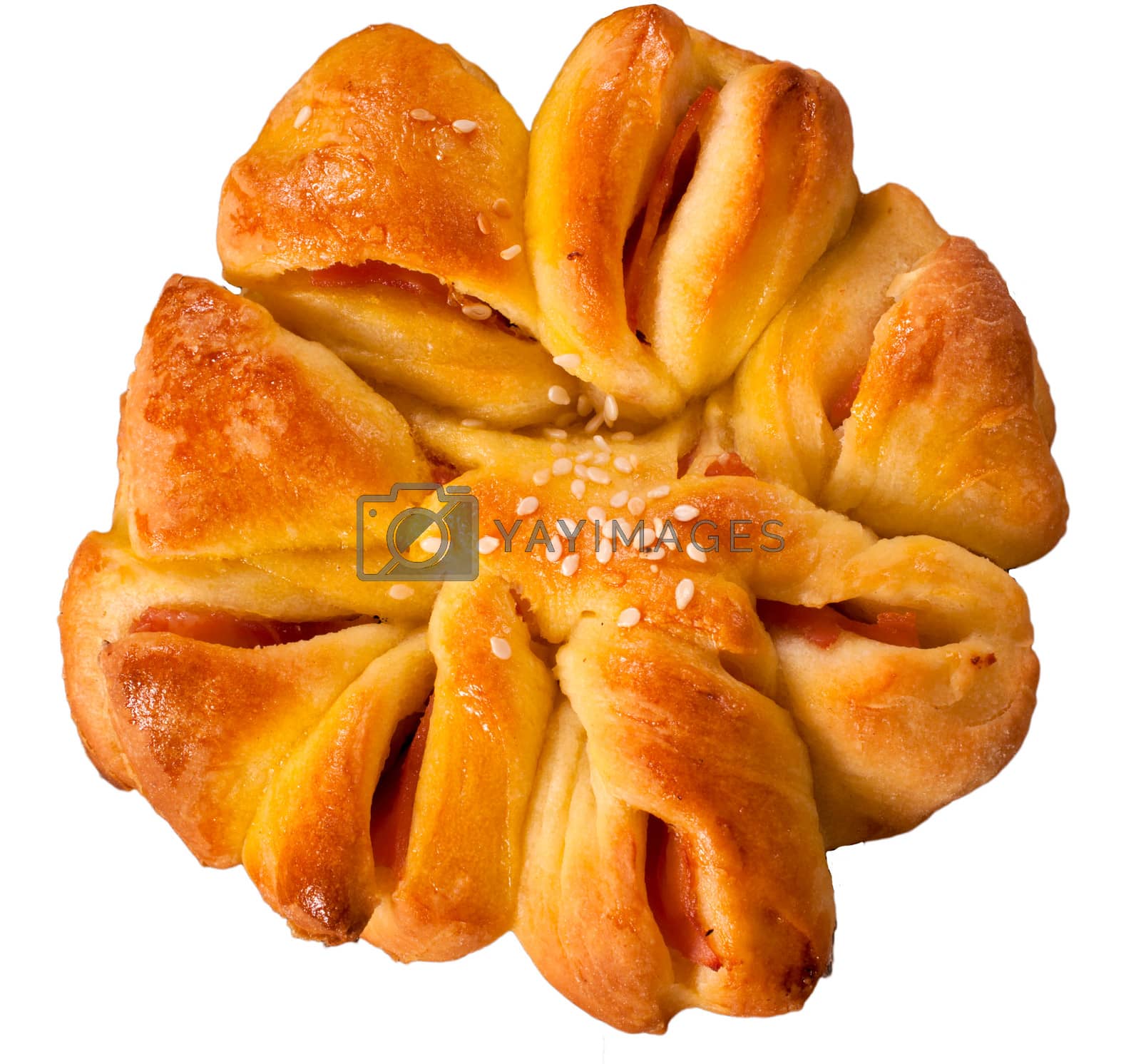 Royalty free image of Pastry isolated by badmanproduction