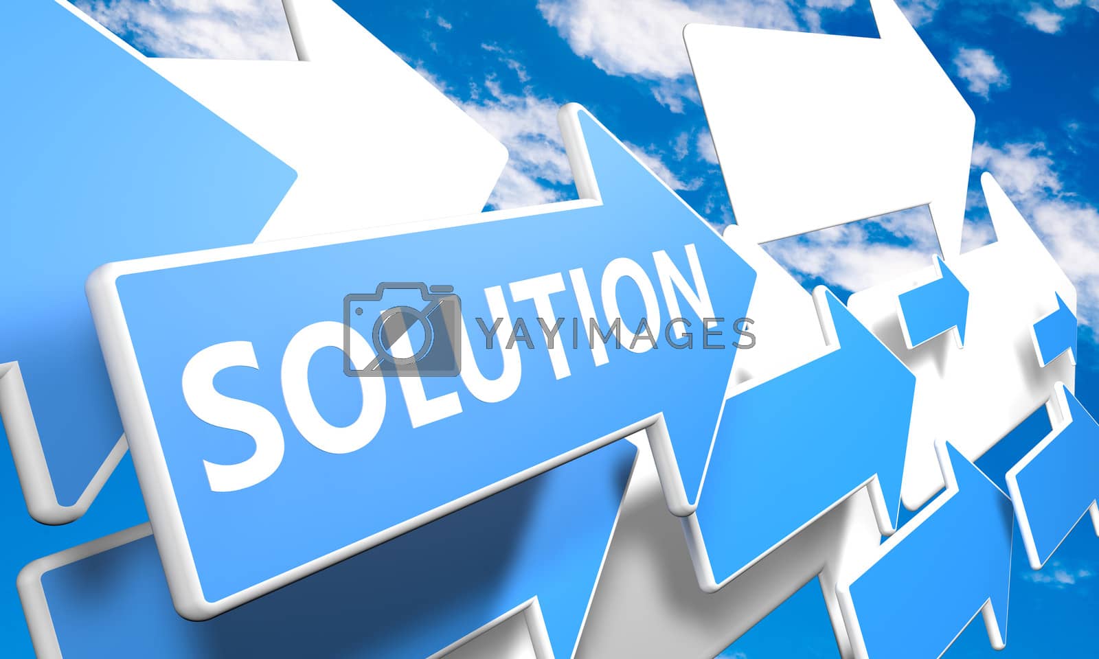 Royalty free image of Solution by Mazirama