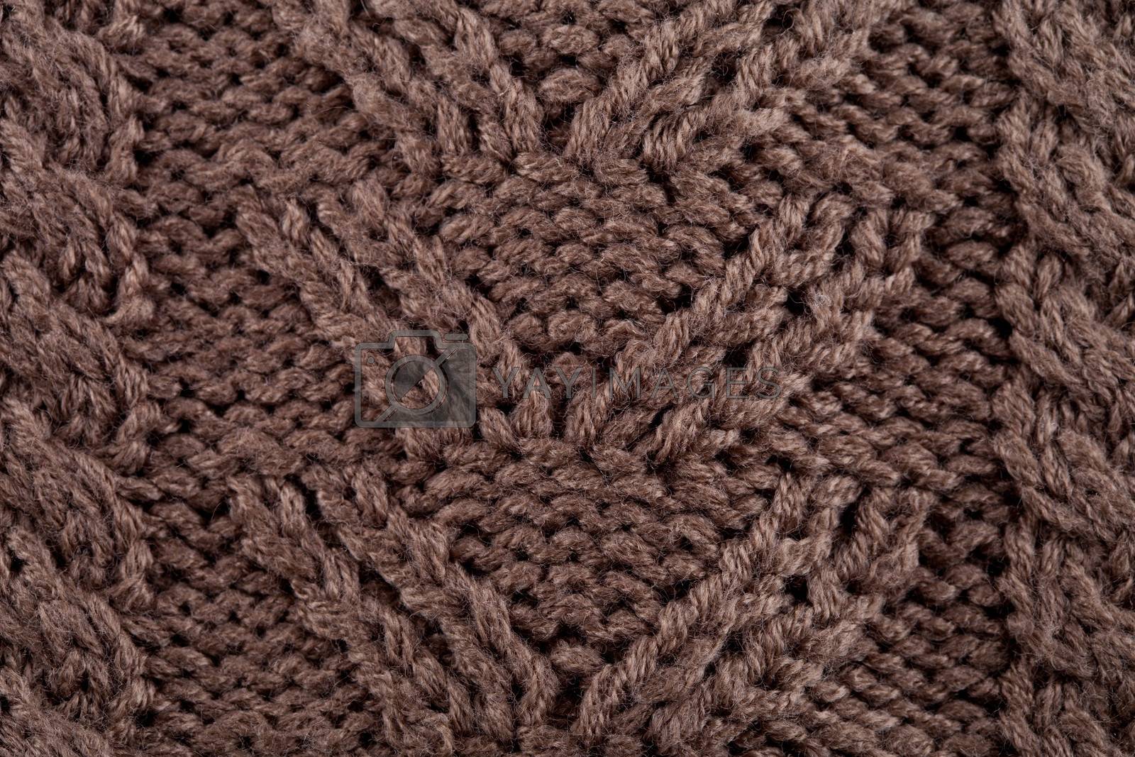 Royalty free image of knitted texture by marylooo