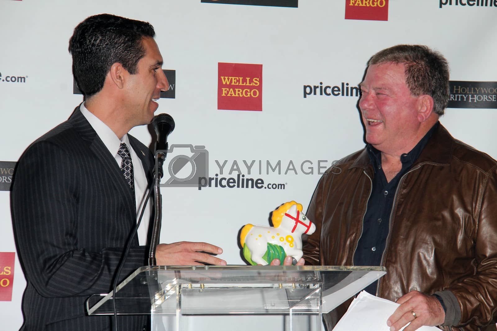 Royalty free image of William Shatner at the Priceline.com Hollywood Charity Horse Show Event, Firenze Osteria, Toluca Lake, CA 01-29-14/ImageCollect by ImageCollect