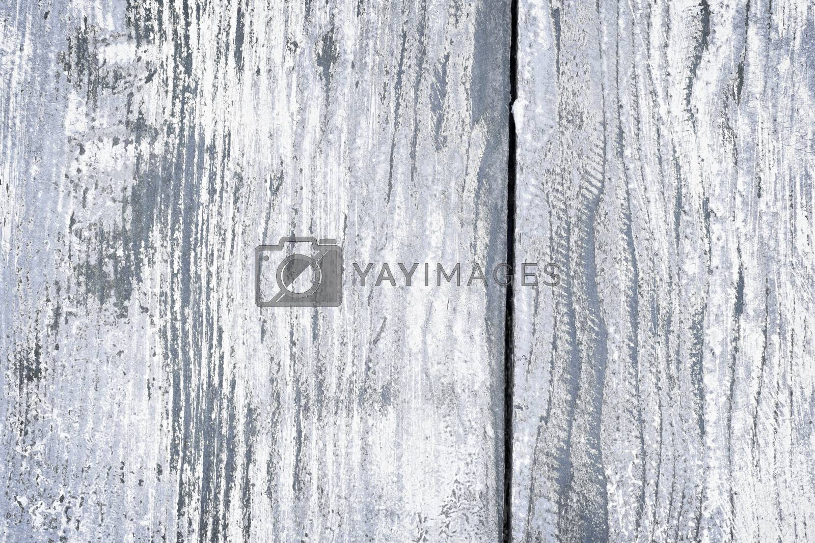 Royalty free image of Old painted wood background by elenathewise