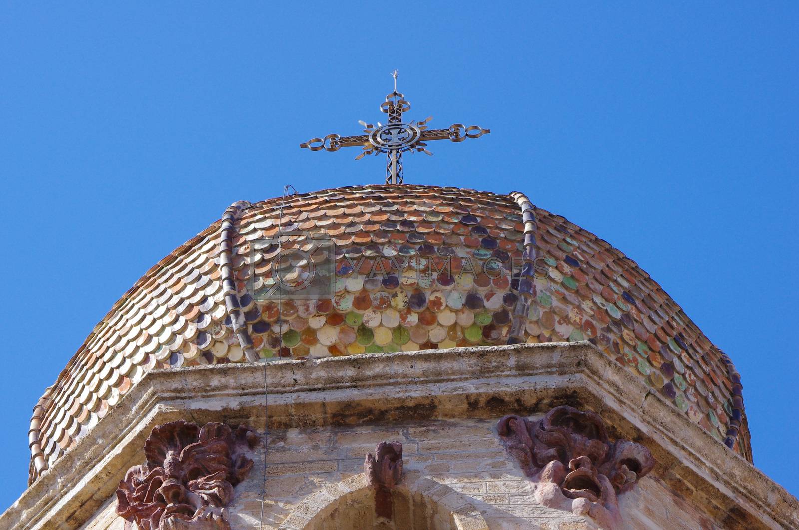 Royalty free image of Detail of the Oristano Cathedral by Spritz77