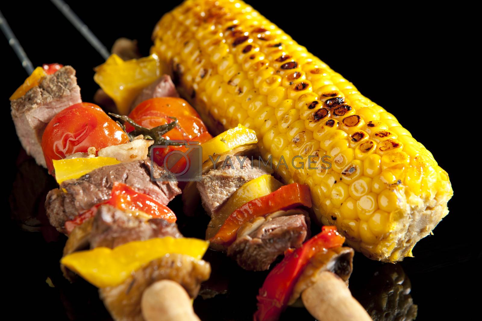 Royalty free image of Barbeque sticks by eskymaks