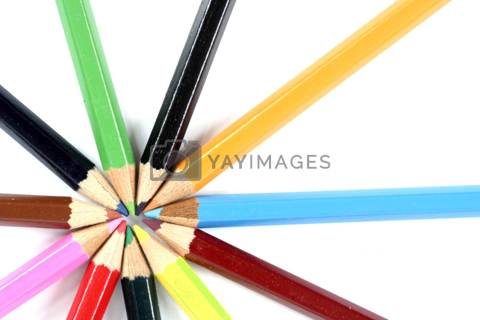 Royalty free image of Close-up pencil. by arosoft