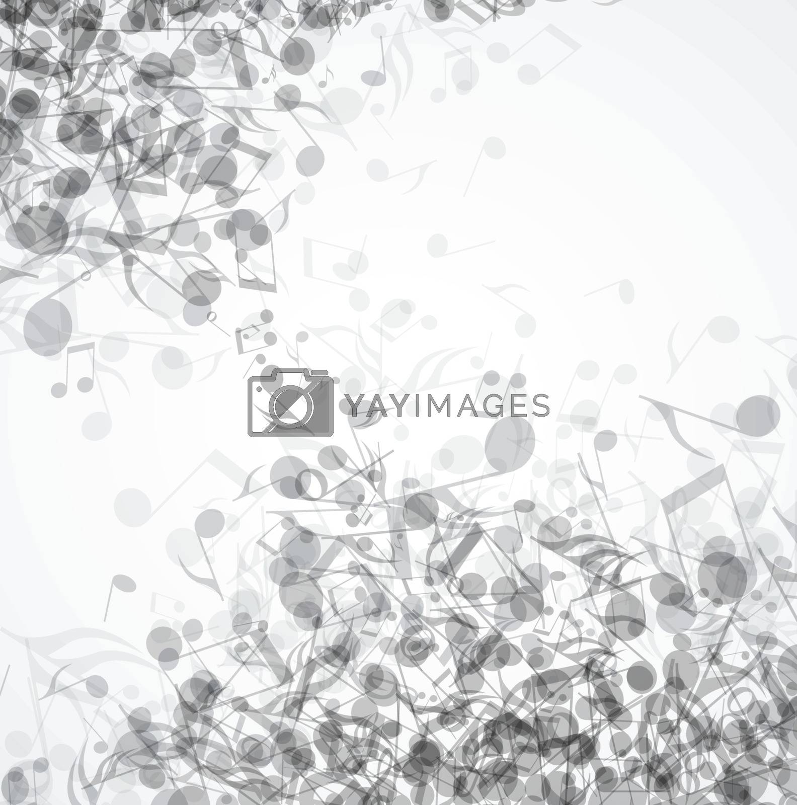 Royalty free image of musical background by odina222