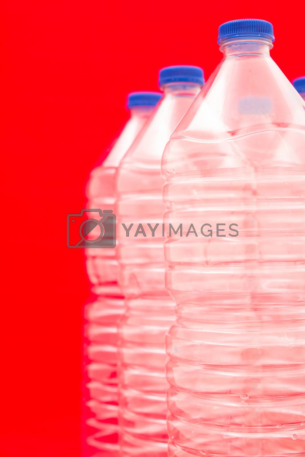 Royalty free image of Bottles of water	 by conejota