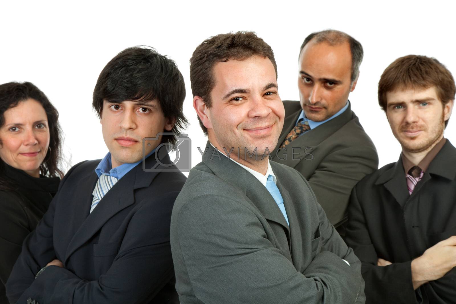 Royalty free image of business team by zittto