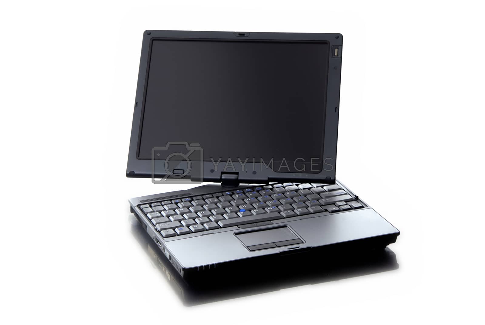 Royalty free image of laptop by zittto