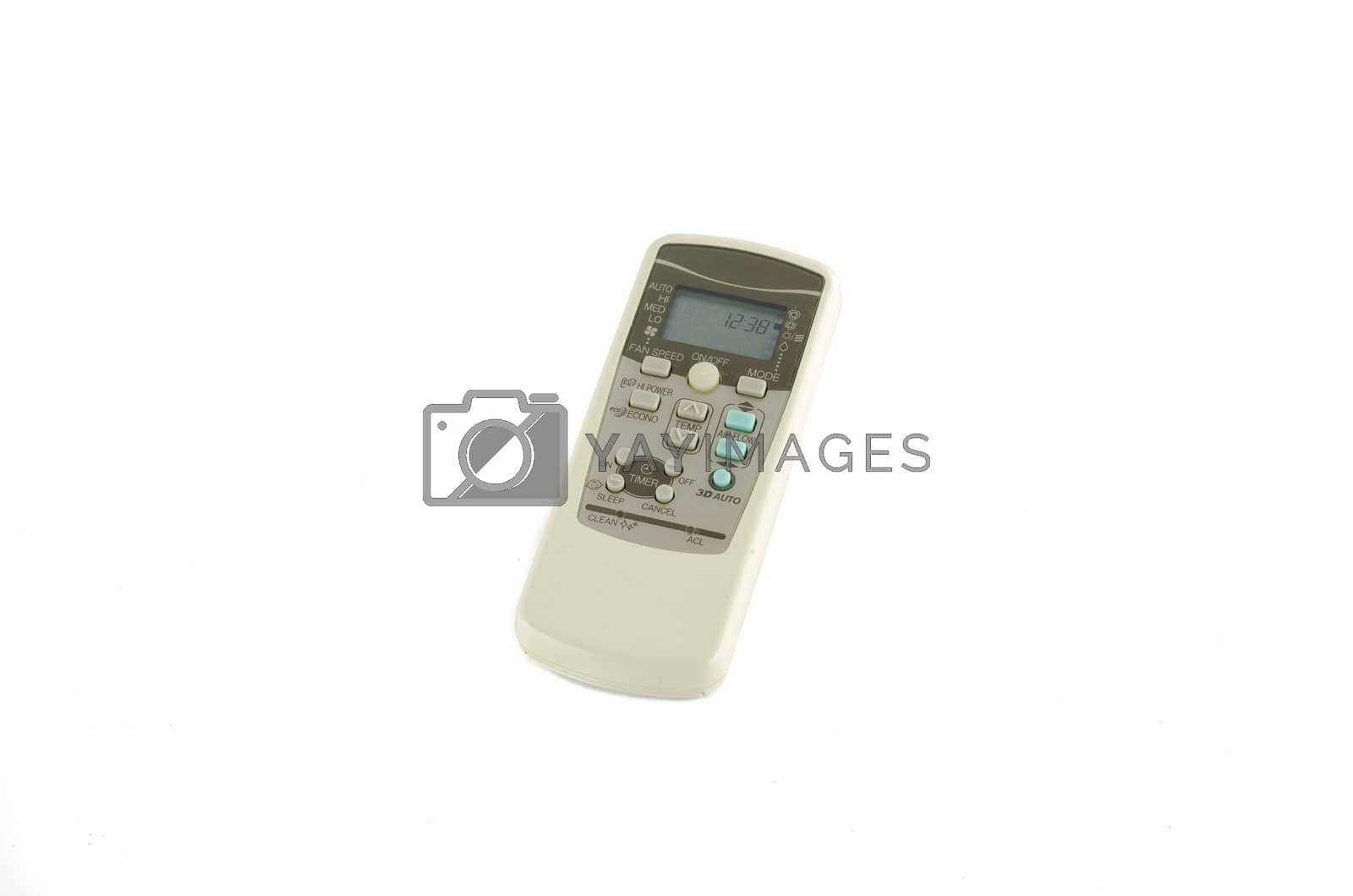 Royalty free image of air condition remote by ammza12