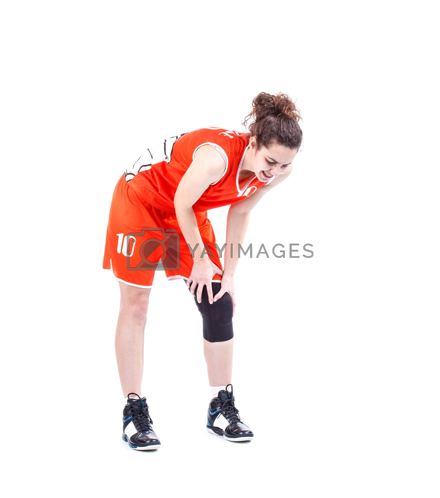 Royalty free image of Basketball player by grafvision