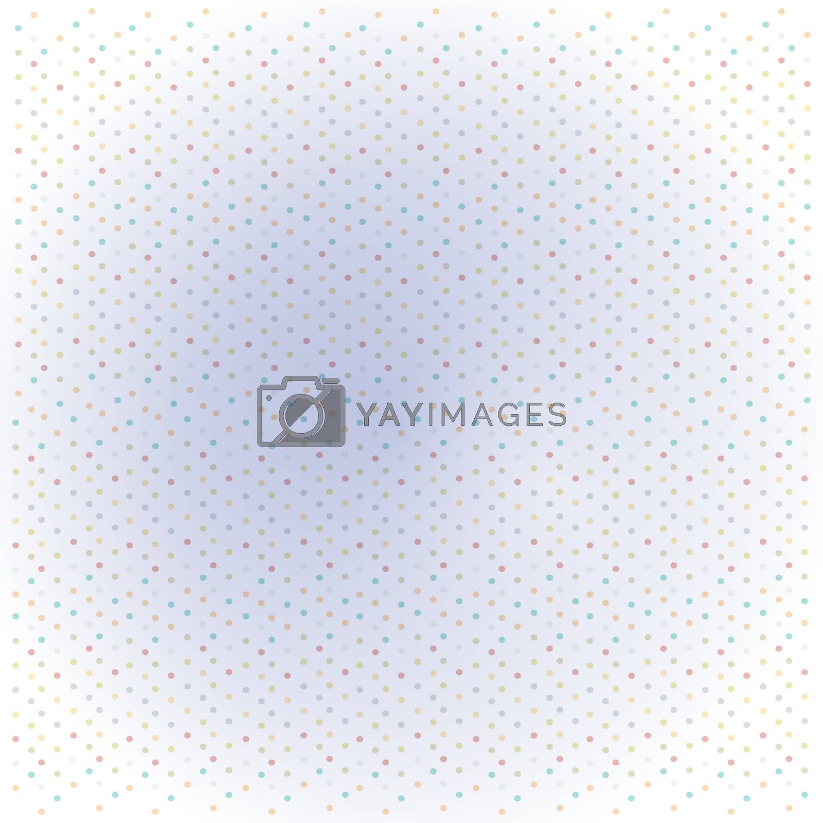 Royalty free image of funny background with dots by balasoiu