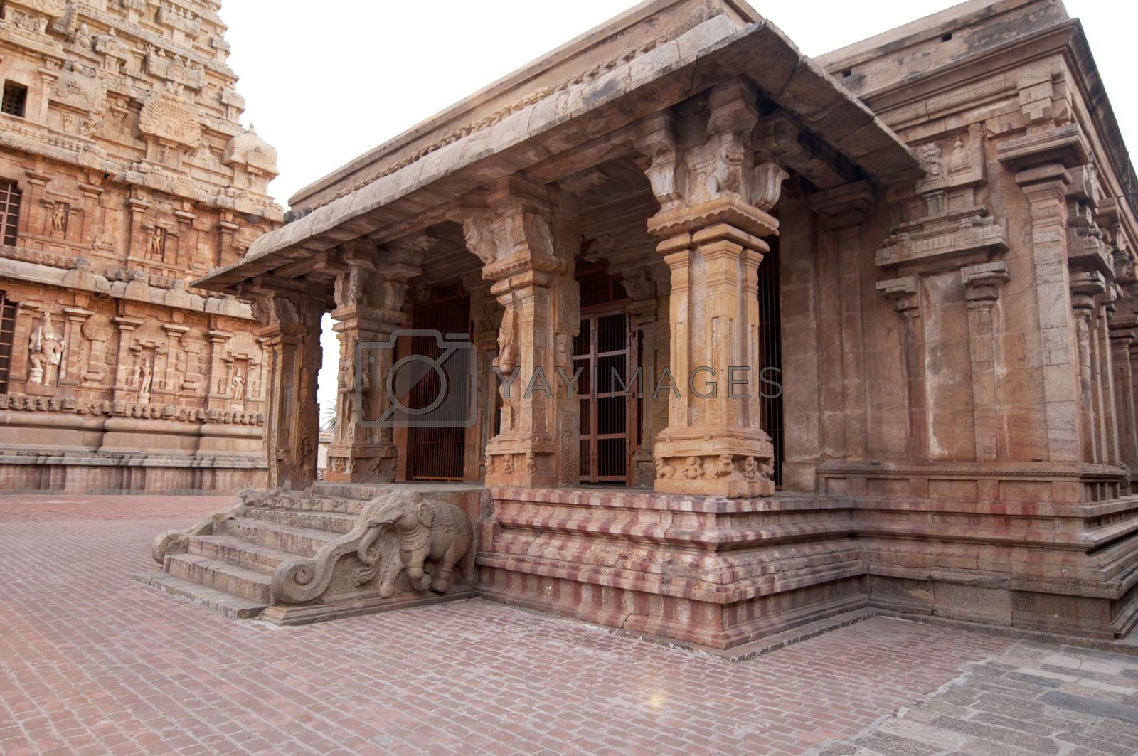 Royalty free image of Hindu Architecture by pazham