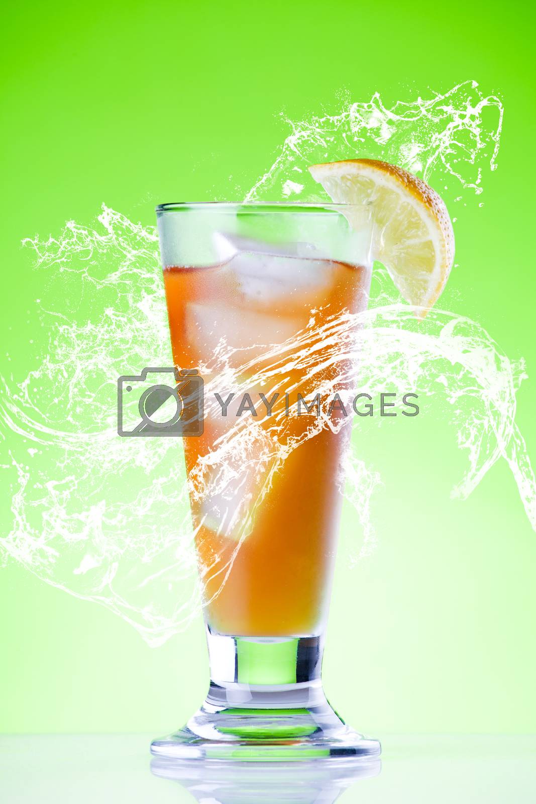 Royalty free image of Cold Tea by mpessaris