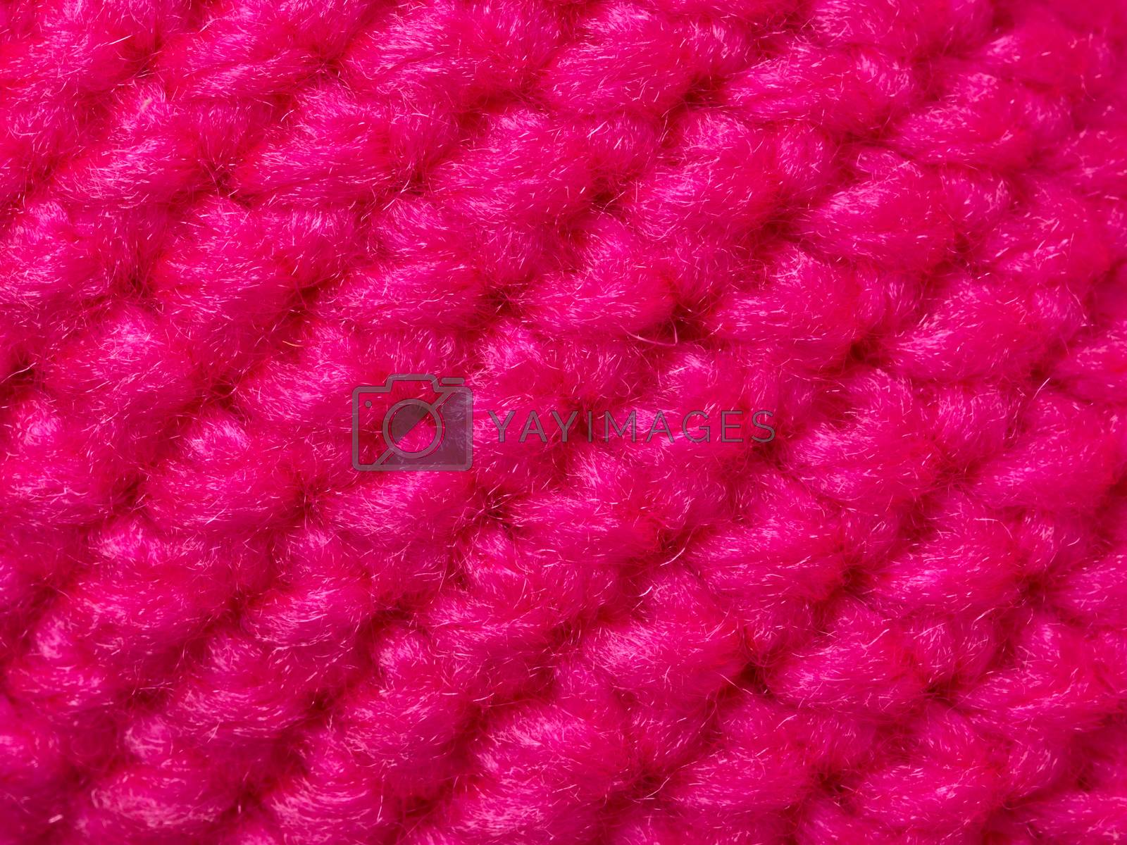 Royalty free image of neon pink fabric texture background by zkruger
