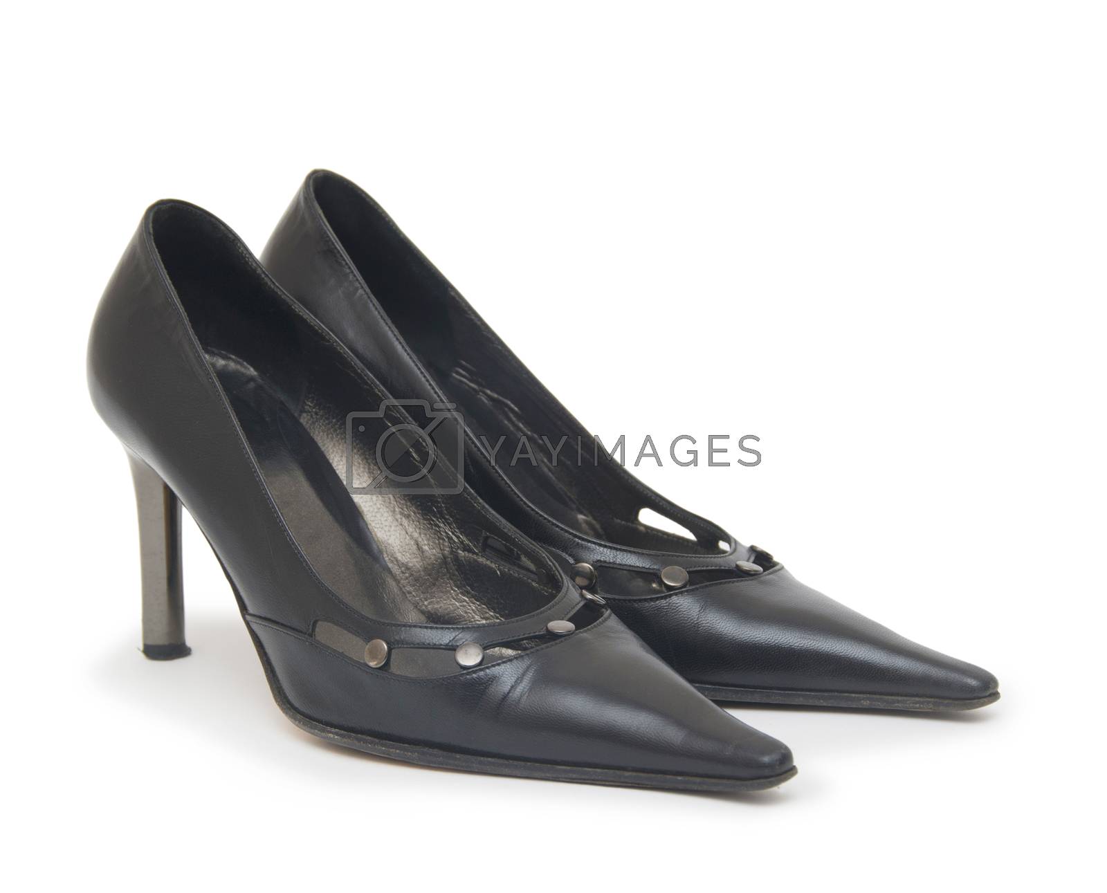 Royalty free image of Female shoes in fashion concept  by cocoo