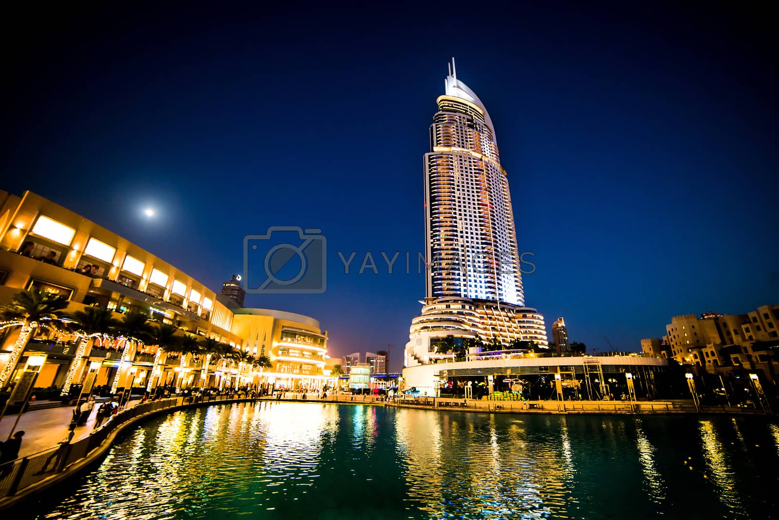 Royalty free image of Address Hotel in Dubai by GekaSkr