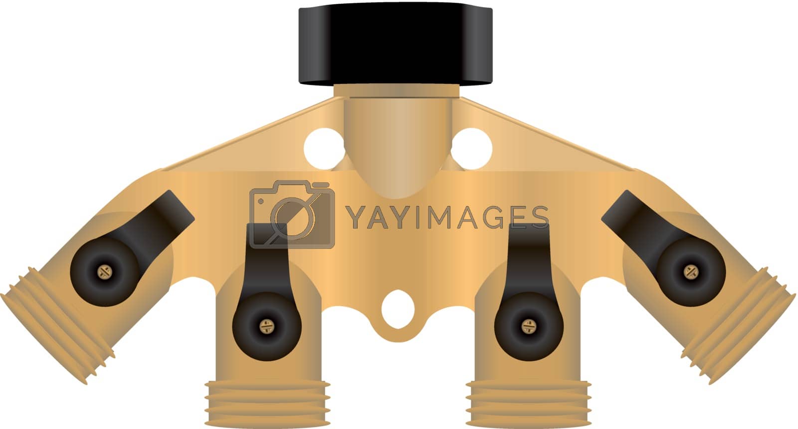 Royalty free image of Brass collector by VIPDesignUSA