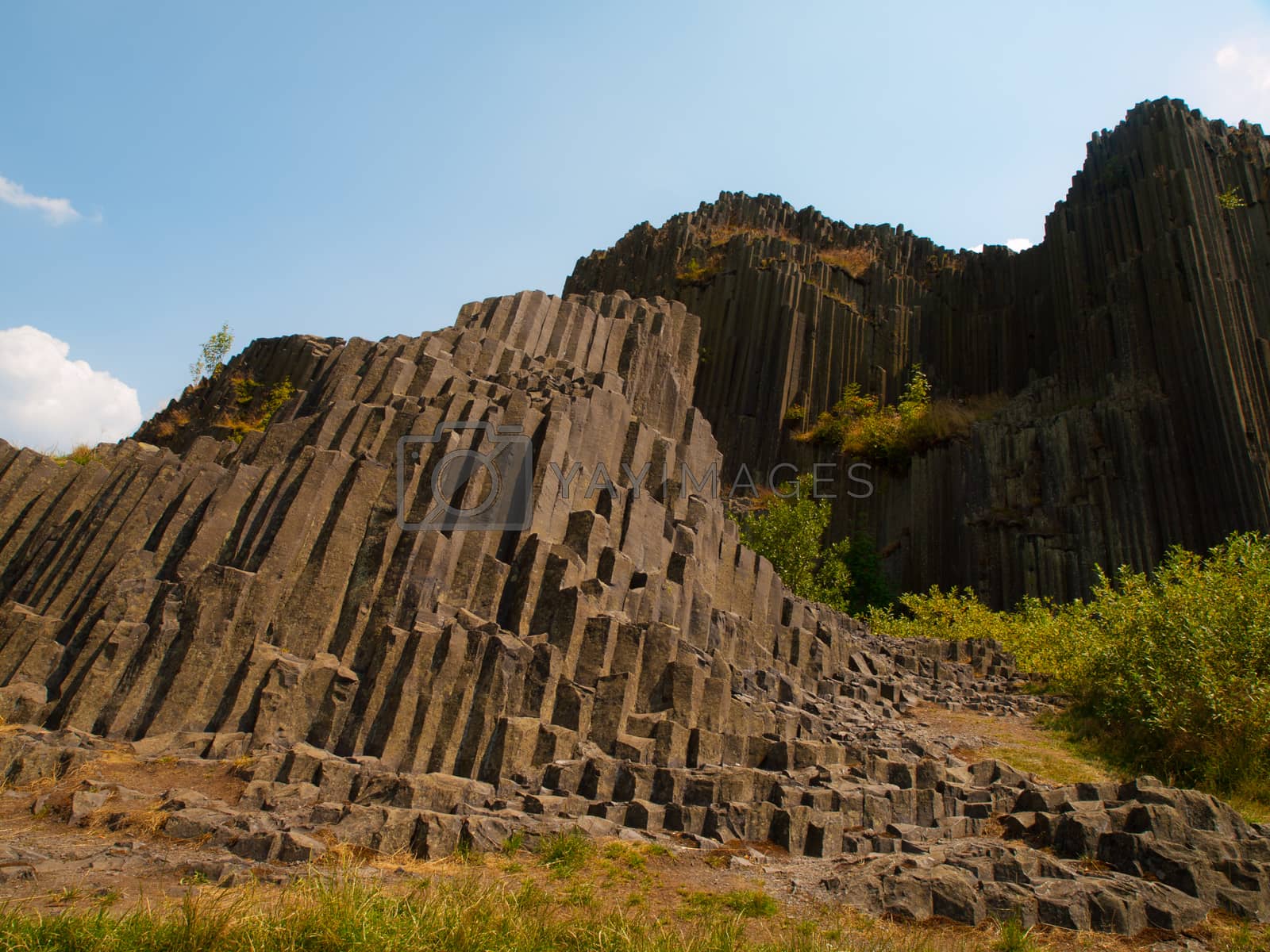 Royalty free image of Basalt organ pipes by pyty