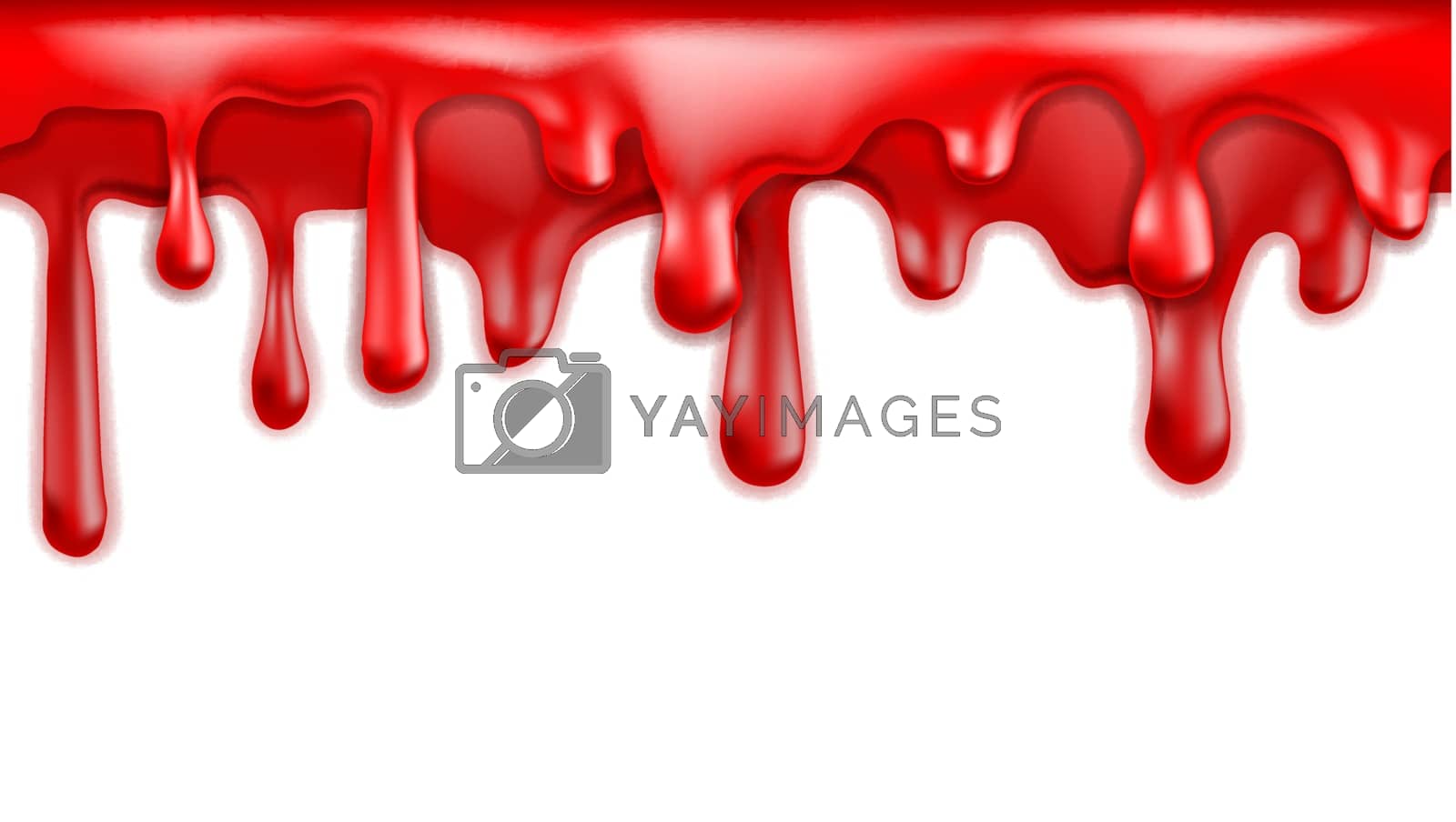 Royalty free image of Red blood drips seamless patterns by tassel78
