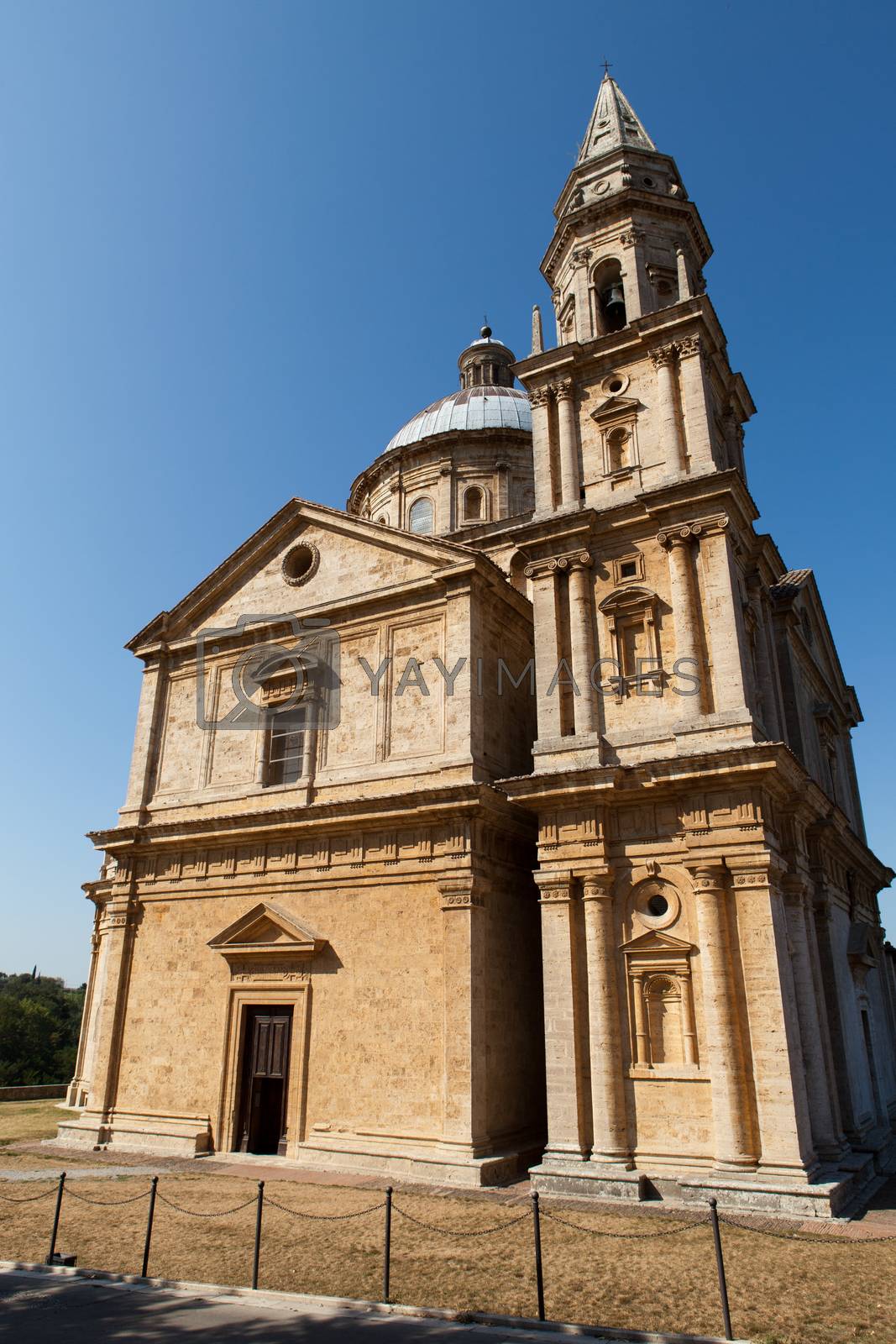 Royalty free image of The Sanctuary Of The Madonna Di San Biagio, Montepulciano by wjarek