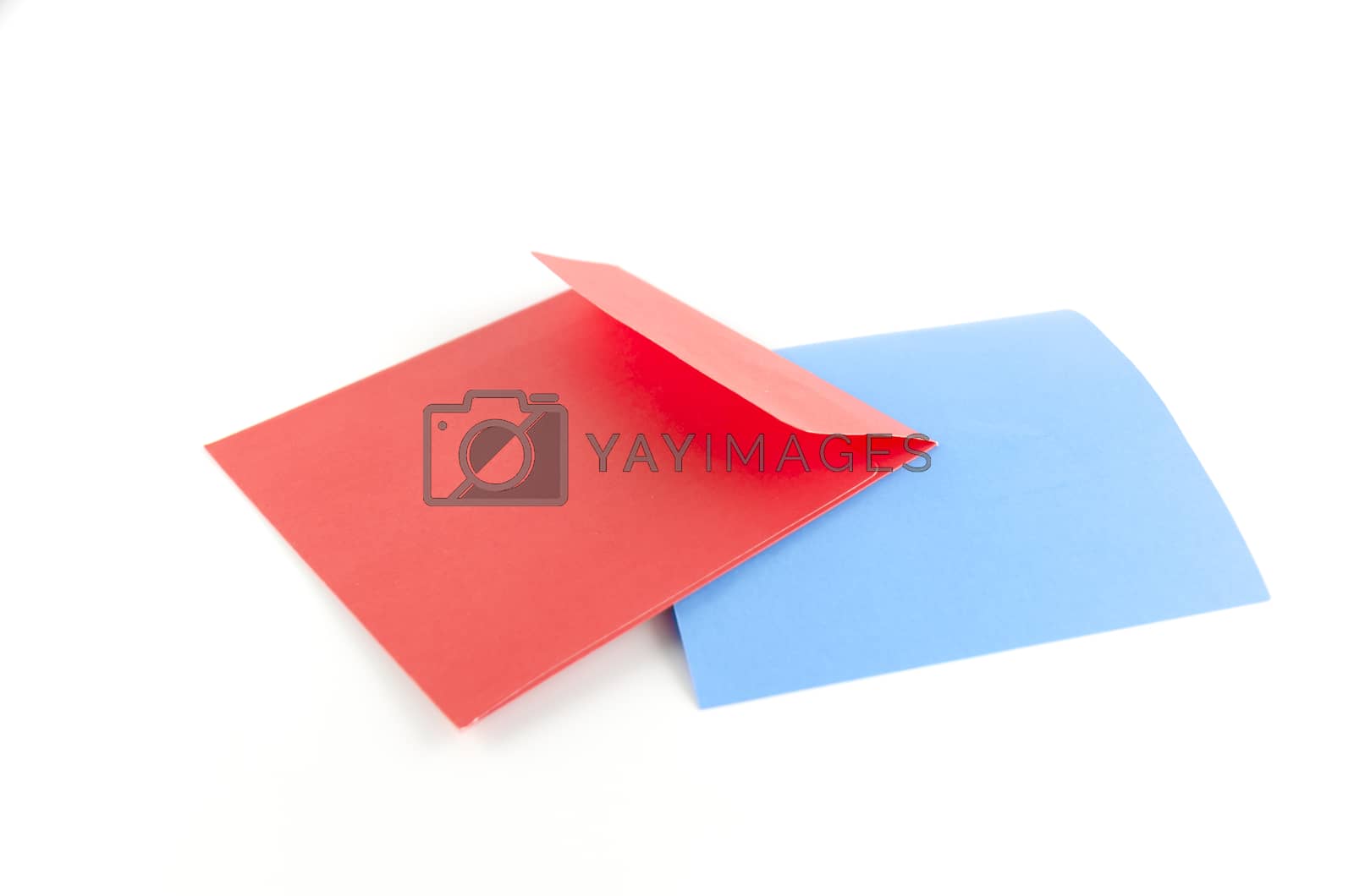 Royalty free image of envelope with note by ammza12