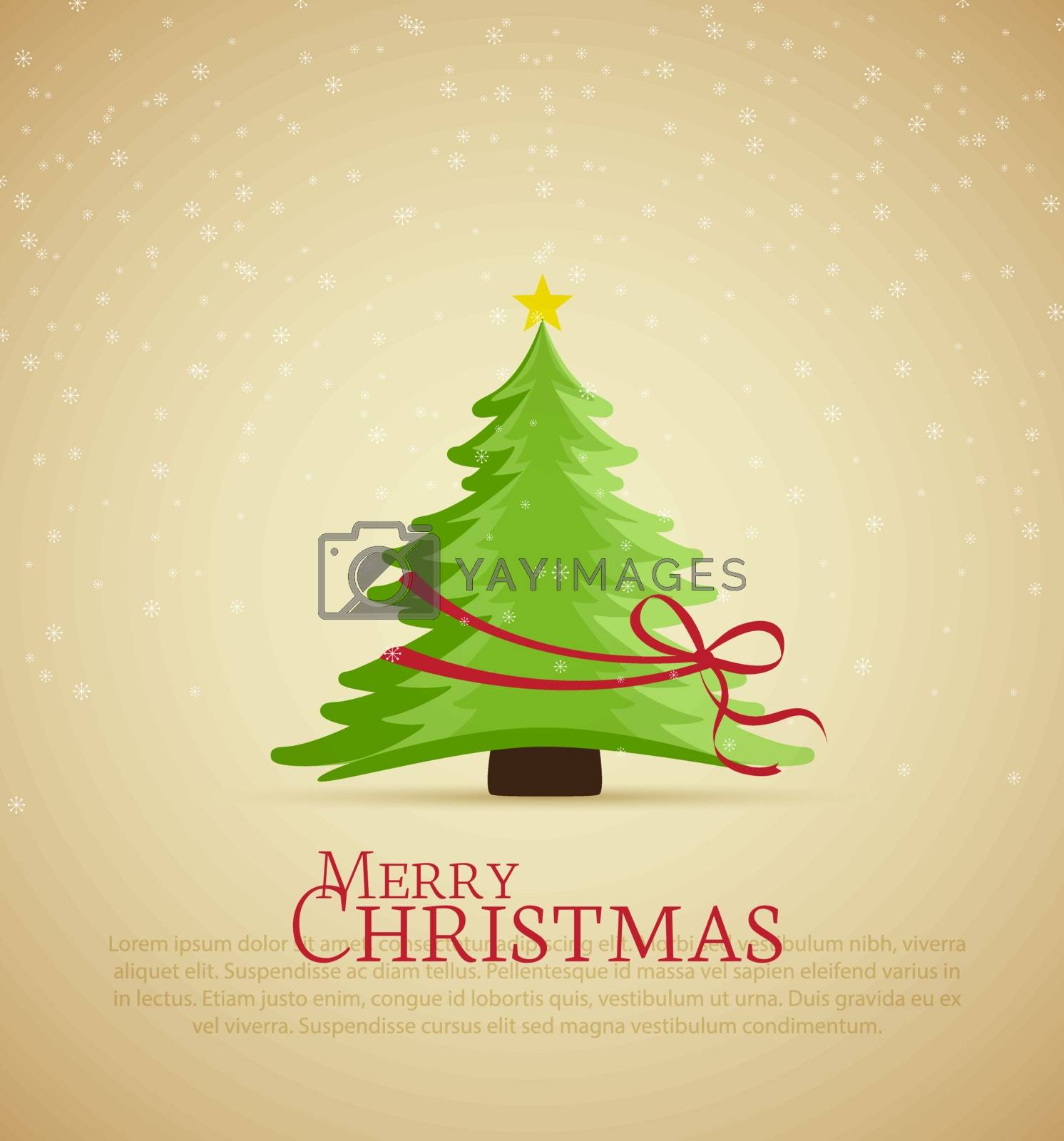 Royalty free image of Christmas tree by odina222