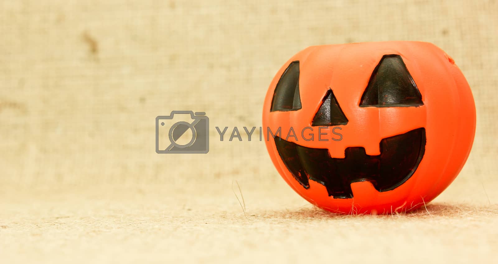 Royalty free image of Happy Halloween Jack The Lantern Pumpkin by BassemAdel