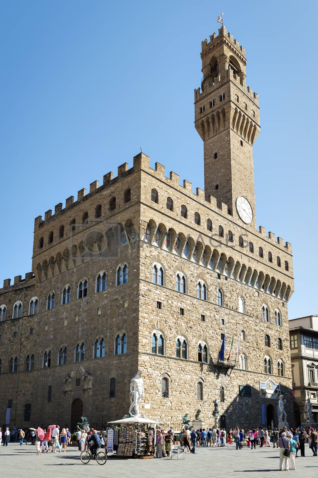 Royalty free image of Palazzo Vecchio Florence by w20er