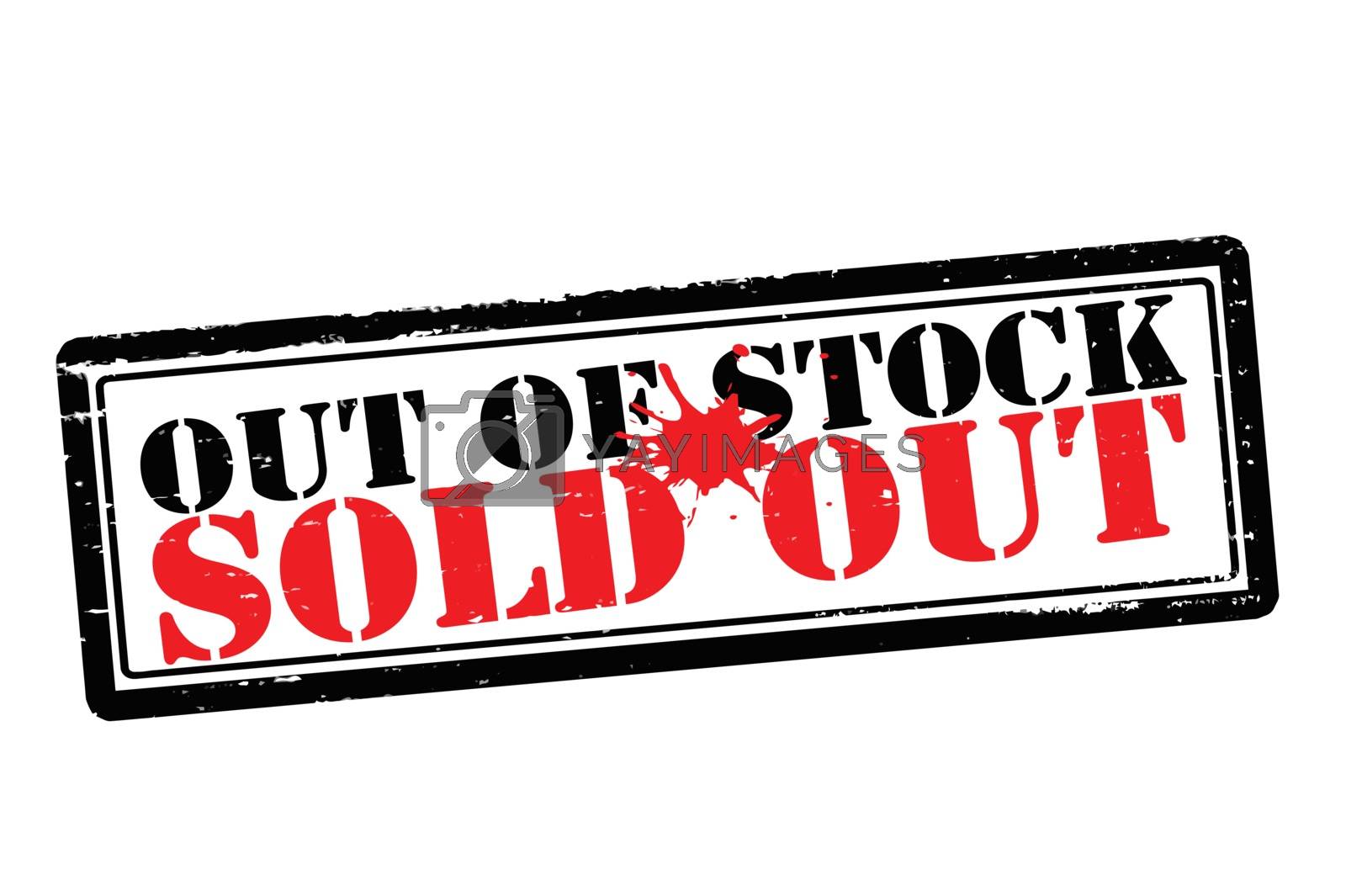 Royalty free image of Sold out by carmenbobo