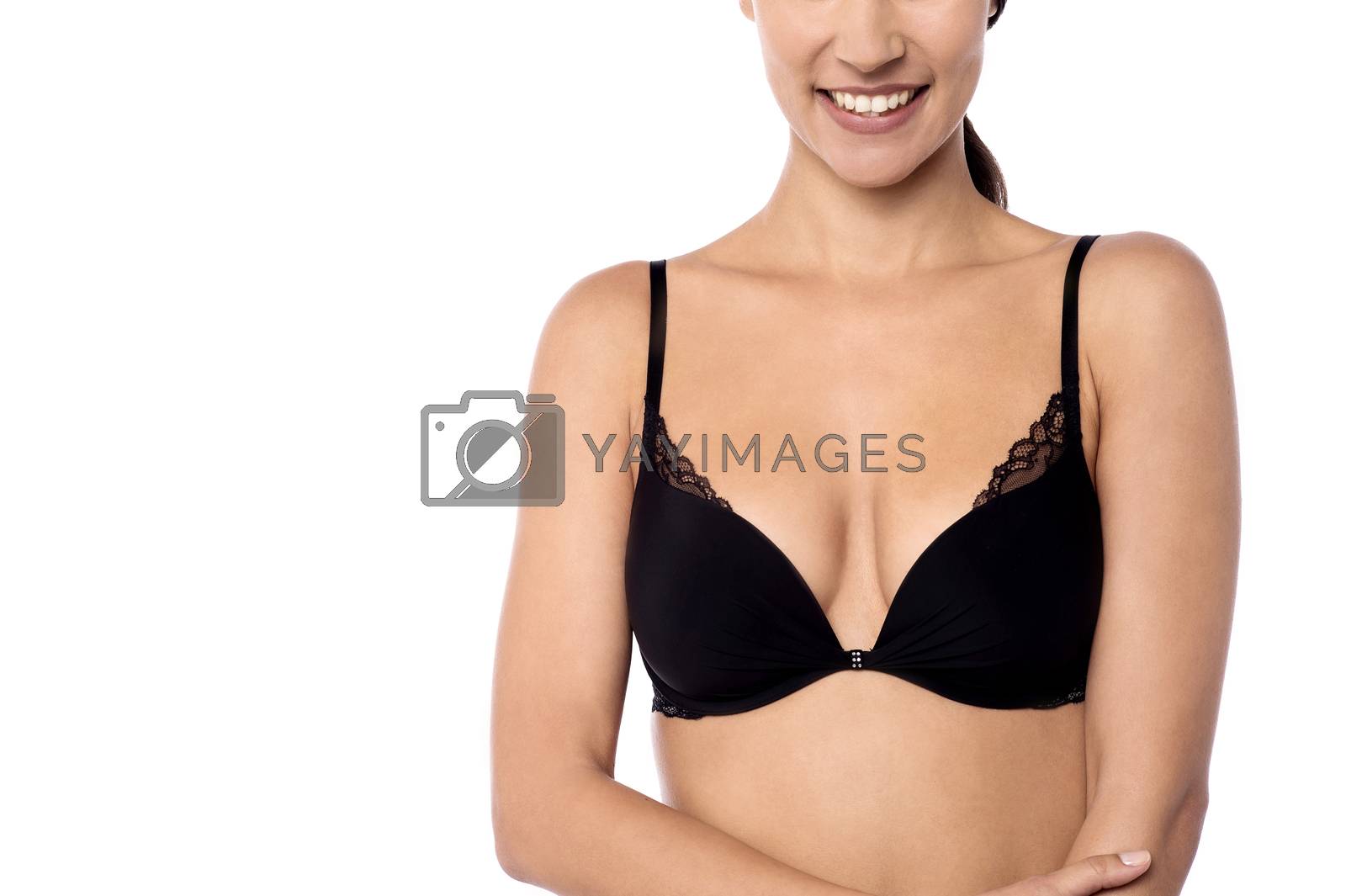 Royalty free image of Cropped image of sensual woman by stockyimages