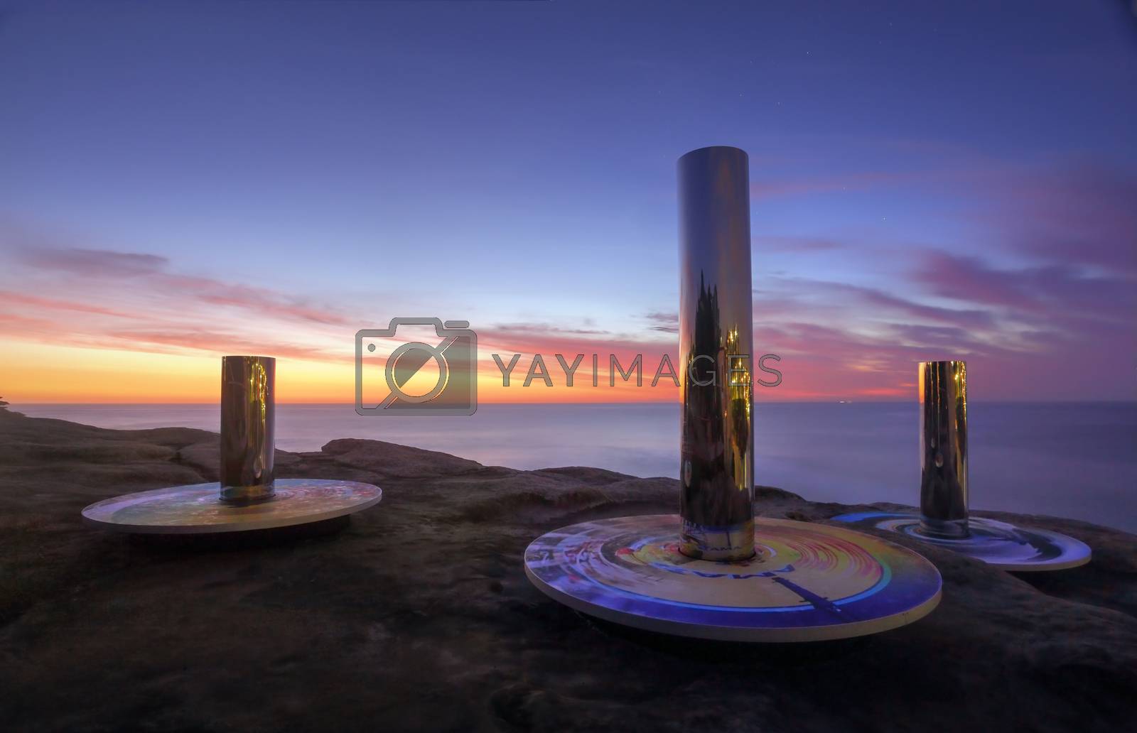 Royalty free image of Coast Totem at Sculpture by the Sea by lovleah