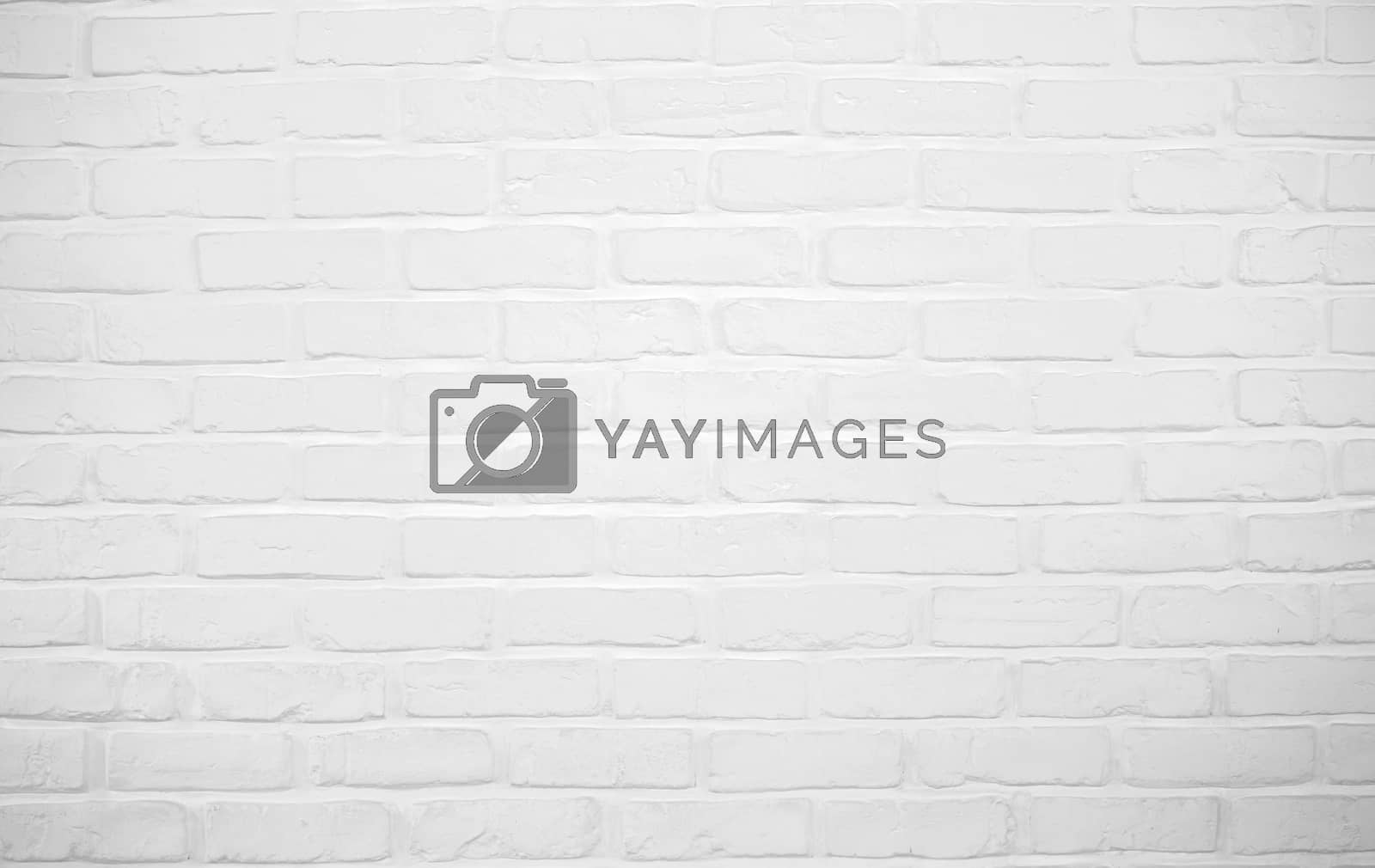 Royalty free image of White brickwall by vichie81