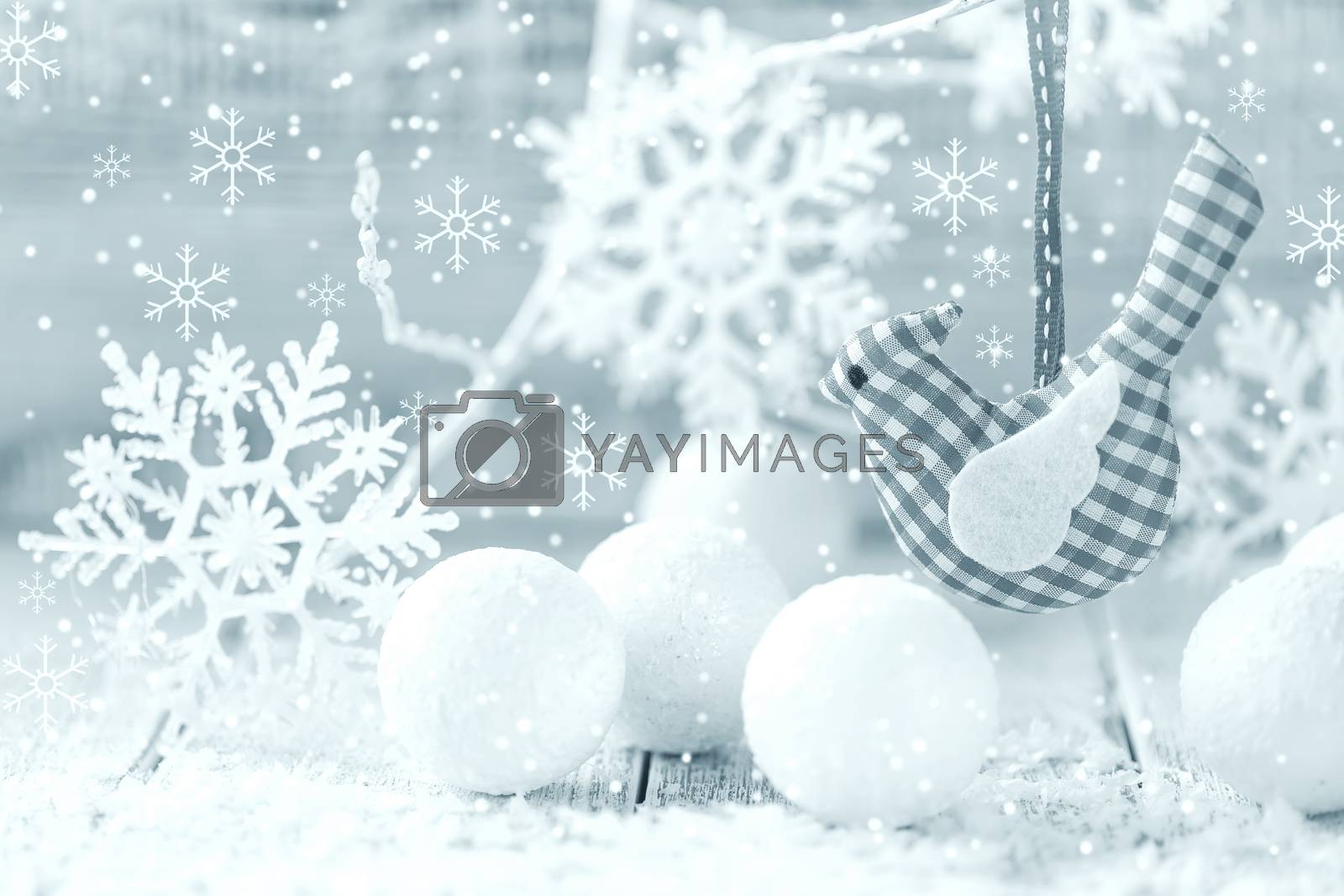 Royalty free image of Christmas decoration by yelenayemchuk