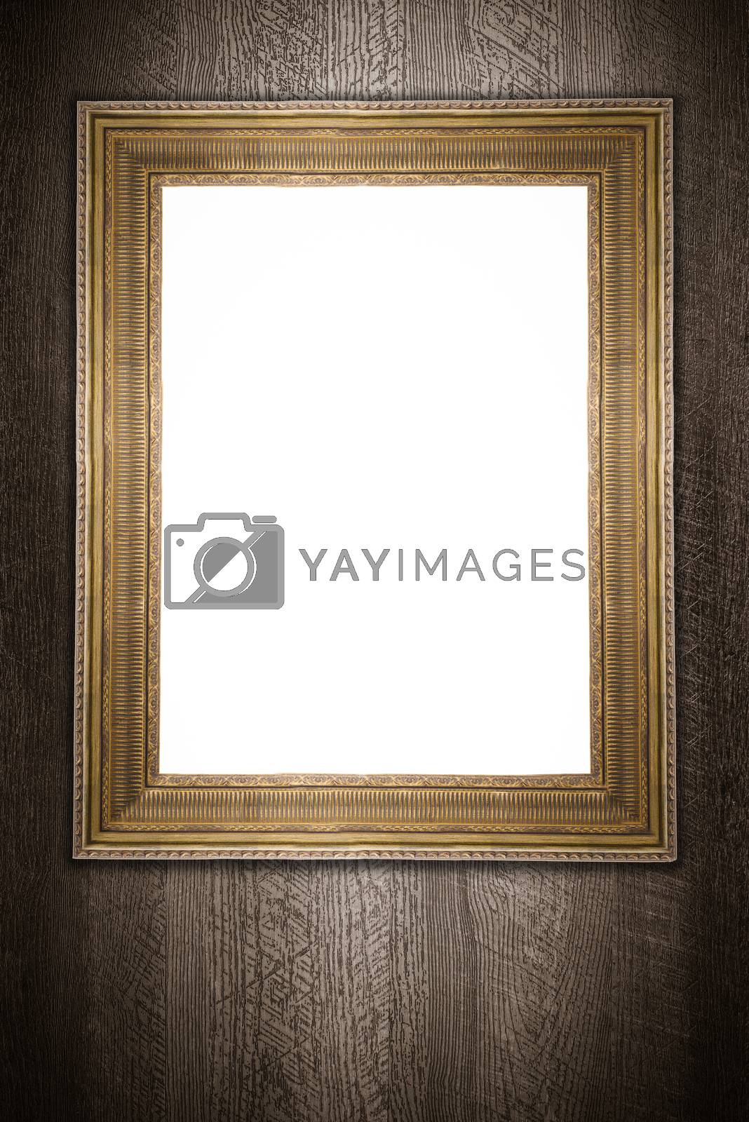 Royalty free image of Old picture frame by homydesign