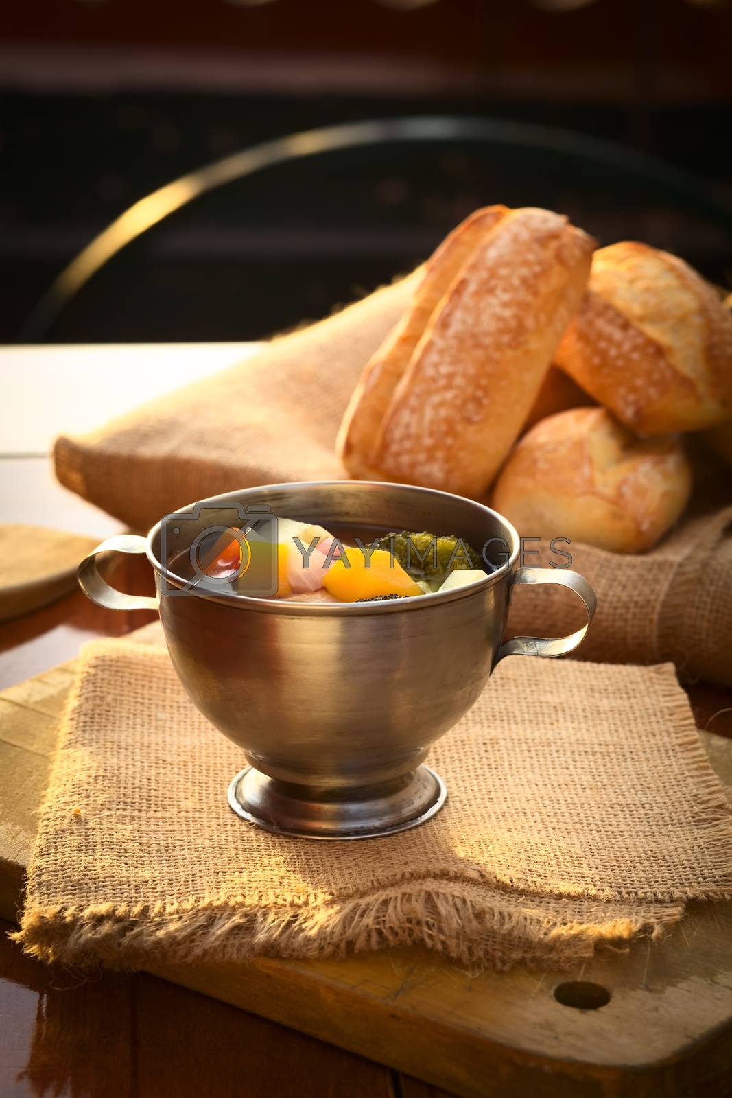 Royalty free image of Fresh Vegetable Soup by sven