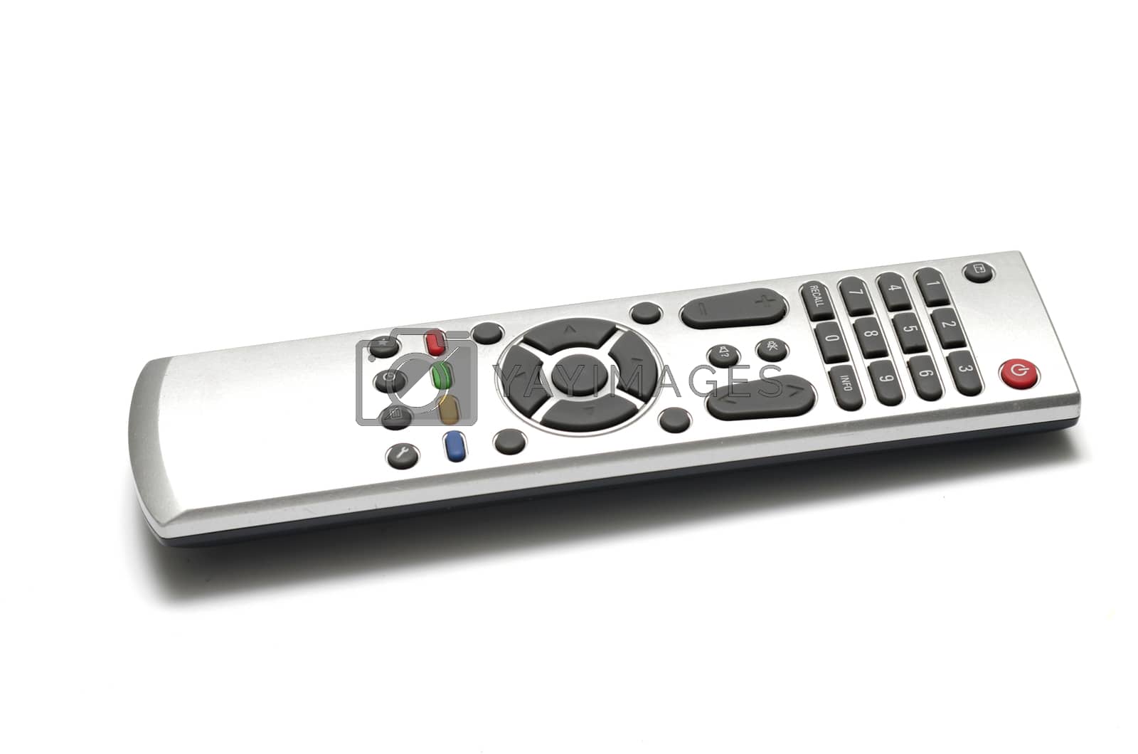 Royalty free image of television remote by ammza12