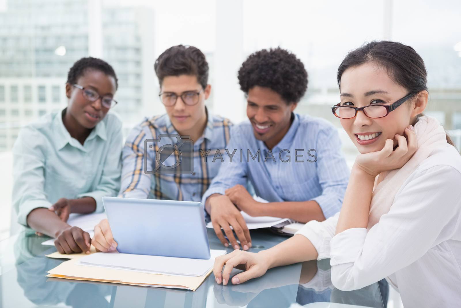 Royalty free image of Casual business team having a meeting by Wavebreakmedia