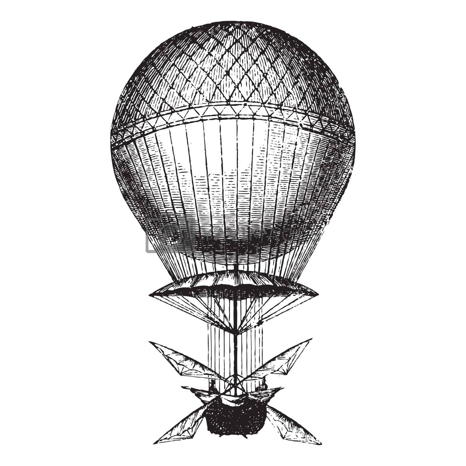Royalty free image of Hot air balloon by HypnoCreative
