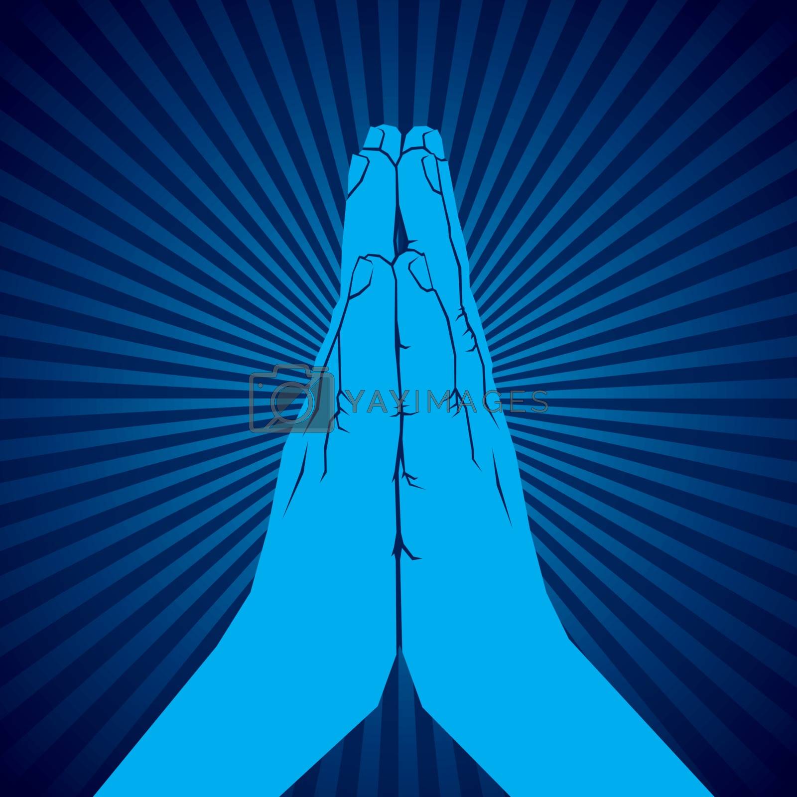 India namaste gesture Cut Out Stock Images & Pictures - Alamy
