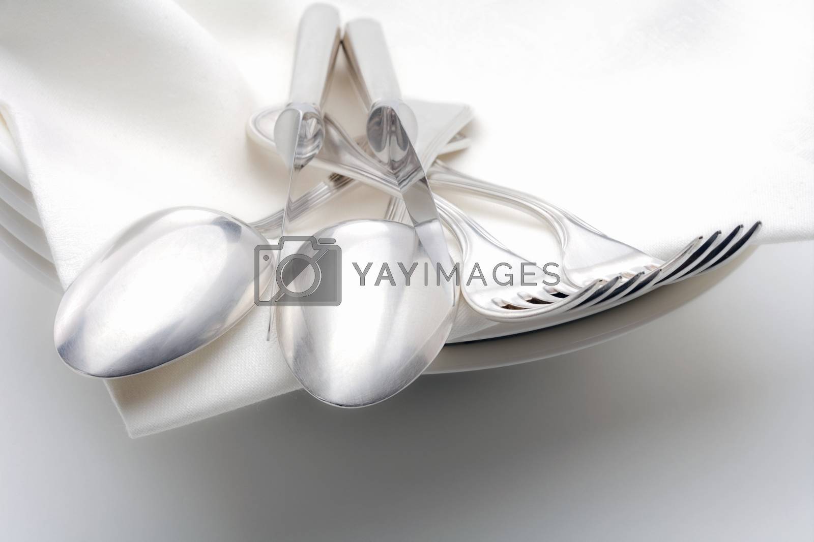 Royalty free image of silverware by courtyardpix