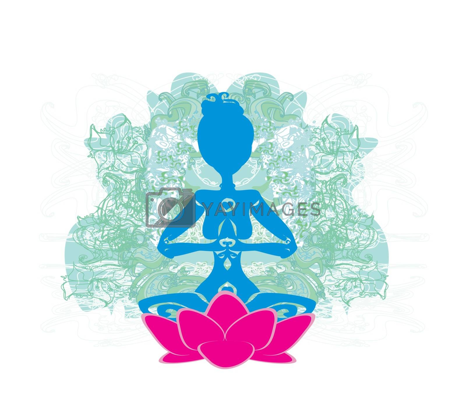 Royalty free image of Yoga and Spirituality by JackyBrown