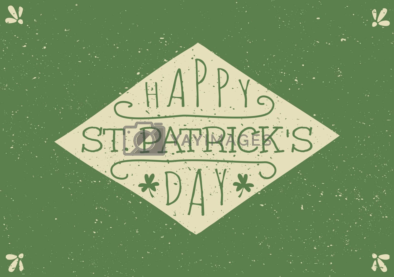 Royalty free image of Hand Drawn St. Patrick's Day Card by ivaleksa
