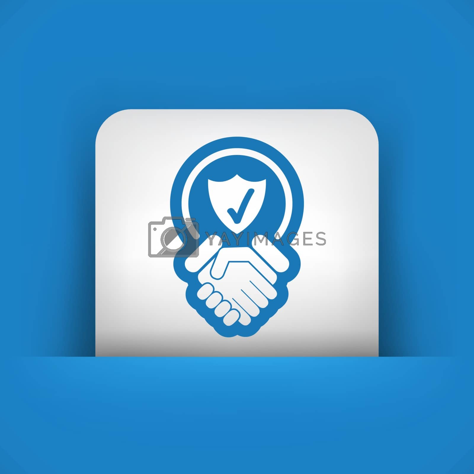 Royalty free image of Best protection service icon by myVector