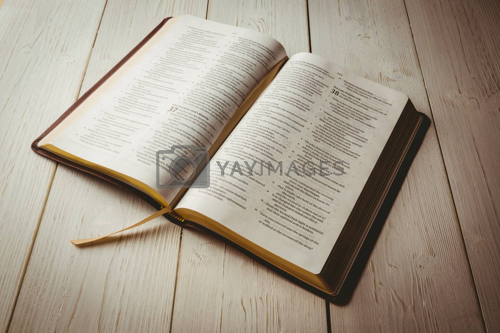 Royalty free image of An Open bible by Wavebreakmedia